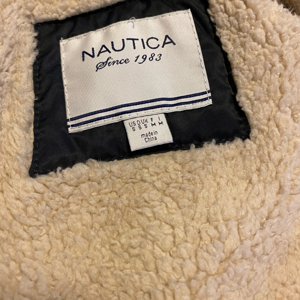 Nautica navy blue coat. Size small. - Picture 7 of 8
